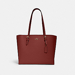 Mollie Tote - 1671 - GOLD/CHERRY