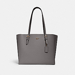 Mollie Tote - GOLD/HEATHER GREY - COACH 1671