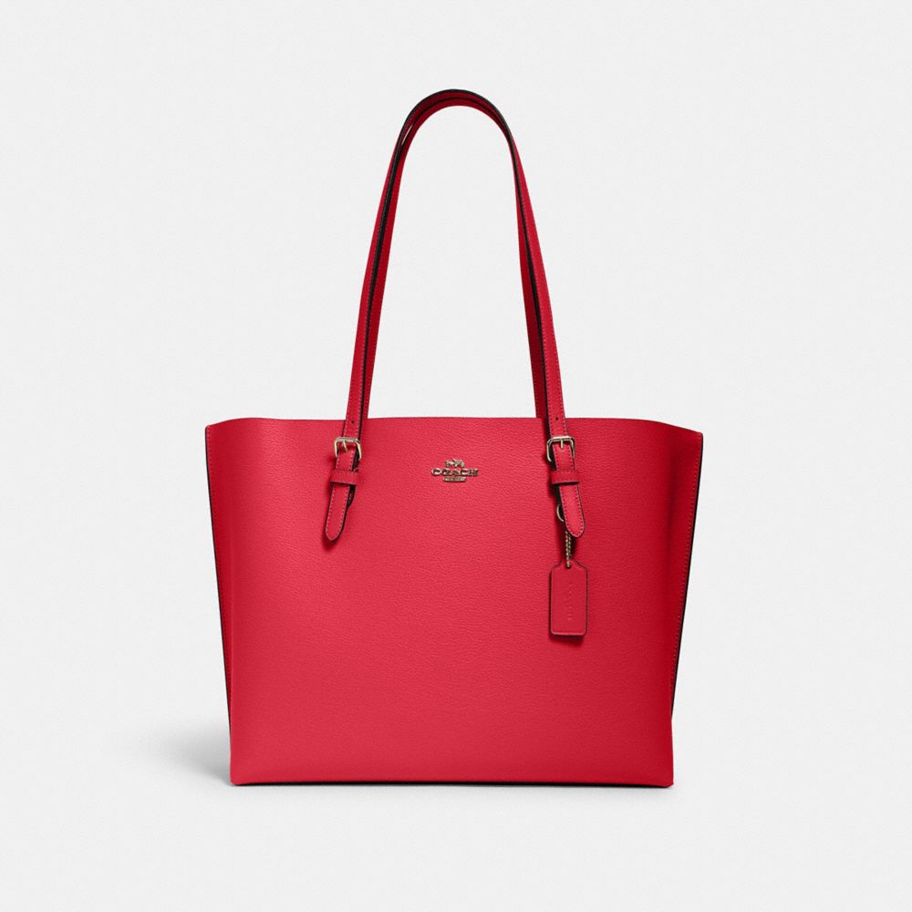 MOLLIE TOTE - 1671 - IM/ELECTRIC PINK WINE