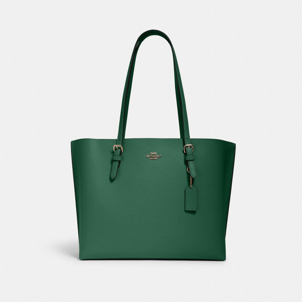 MOLLIE TOTE - 1671 - IM/KELLY GREEN/BLACK