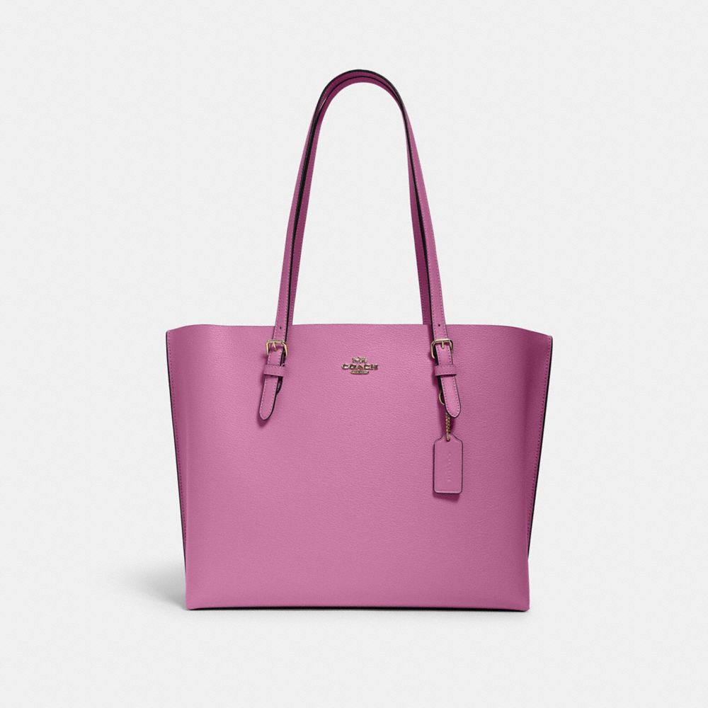 MOLLIE TOTE - IM/LILAC BERRY OXBLOOD - COACH 1671