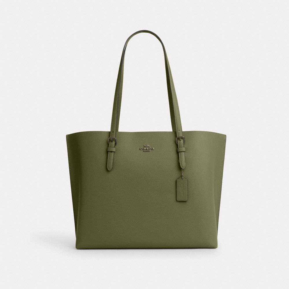 Mollie Tote Bag - 1671 - Gunmetal/Military Green