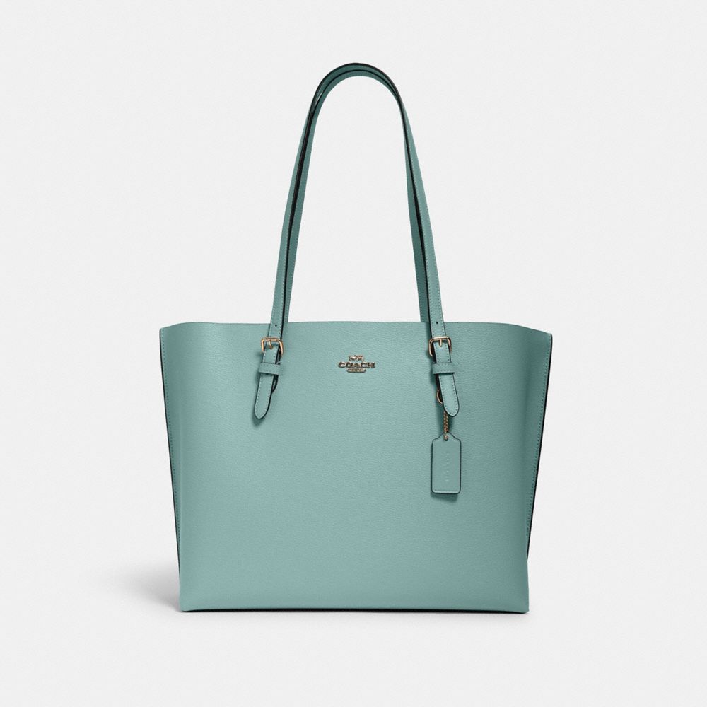 COACH 1671 - MOLLIE TOTE - LIGHT TEAL/SILVER | COACH GIFTS