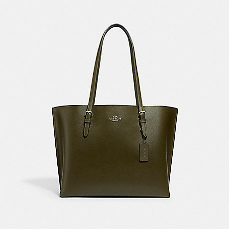 COACH MOLLIE TOTE - SV/CARGO GREEN/PALE GREEN - 1671