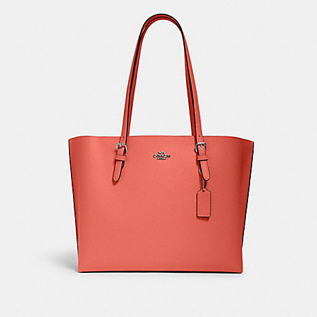 COACH MOLLIE TOTE - SV/TANGERINE TAUPE - 1671