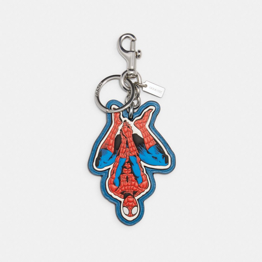 COACH COACH â”‚ MARVEL SPIDER-MAN BAG CHARM - SV/MIAMI RED - 1861