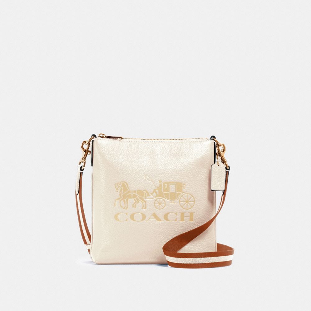 COACH 1897 Jes Slim Crossbody With Horse And Carriage IM/CHALK