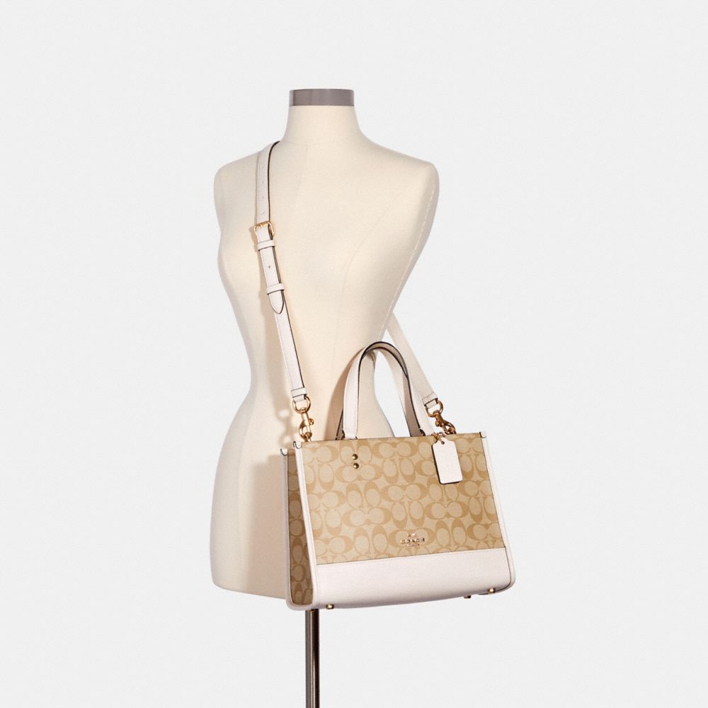 DEMPSEY CARRYALL IN SIGNATURE CANVAS