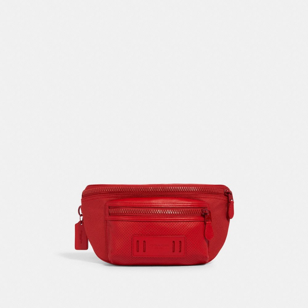 COACH 1960 TERRAIN BELT BAG QB/CRIMSON