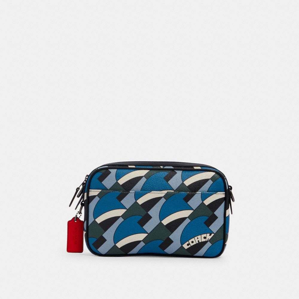 COACH 1976 Graham Crossbody With Deco Bridge Print QB/BLUE JAY