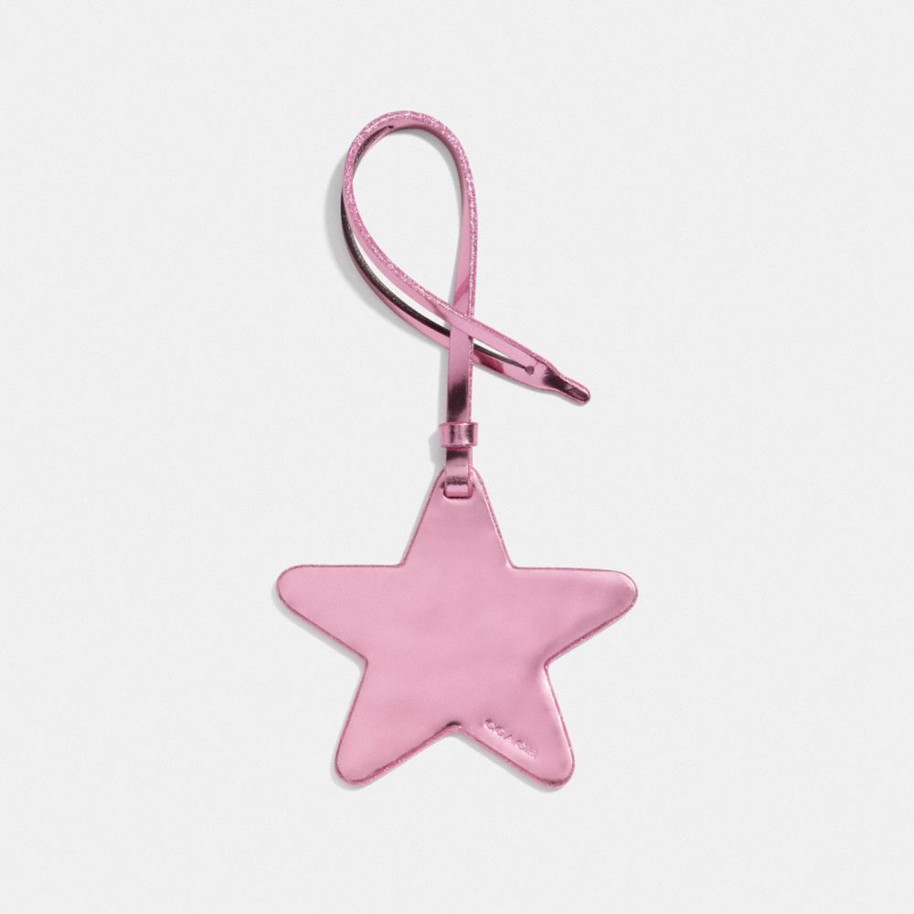 STAR ORNAMENT - METALLIC PINK - COACH 21534G