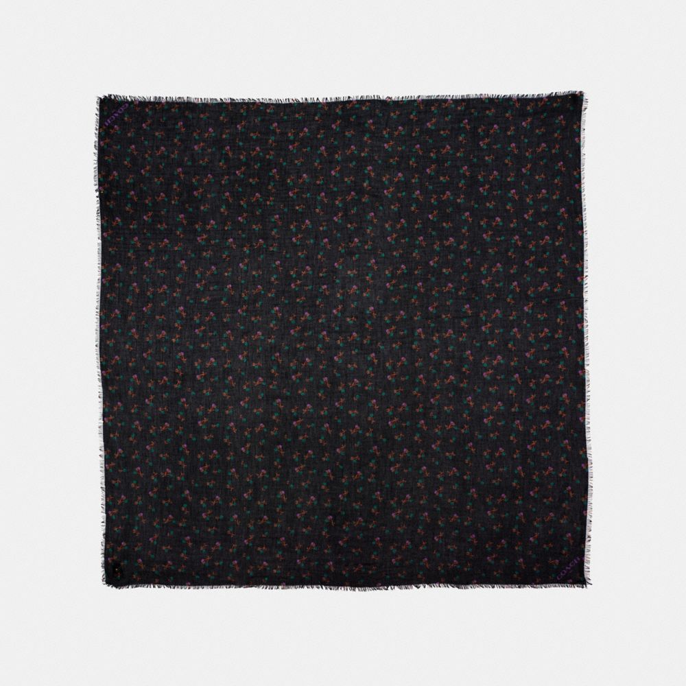 CHERRY OVERSIZED SQUARE - 21579 - BLACK