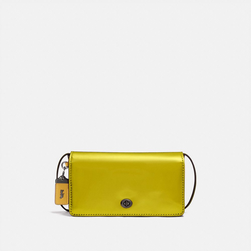 COACH 22832 DINKY METALLIC-LEMON/BLACK-COPPER