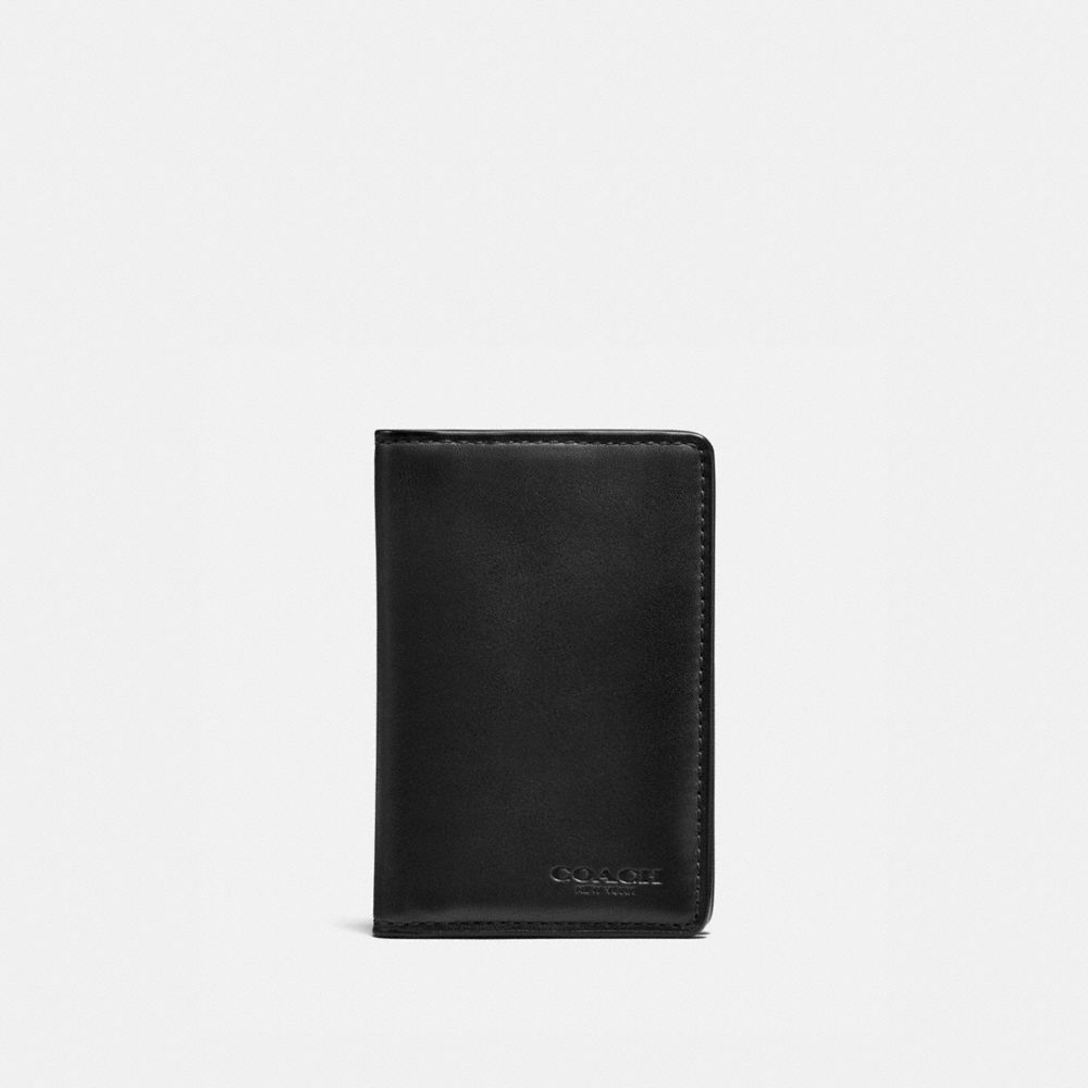 COACH 22840 CARD WALLET BLACK