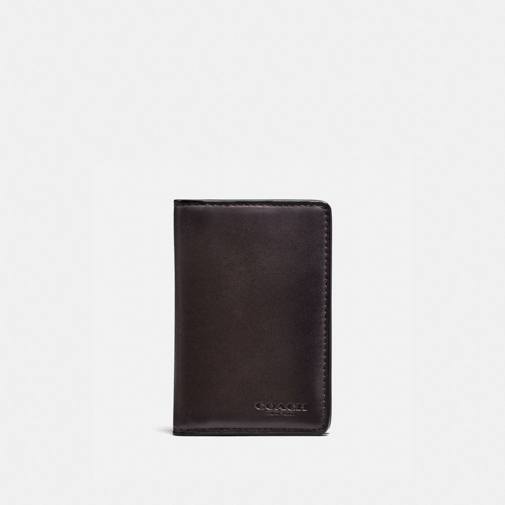 COACH CARD WALLET - CHESTNUT - 22840