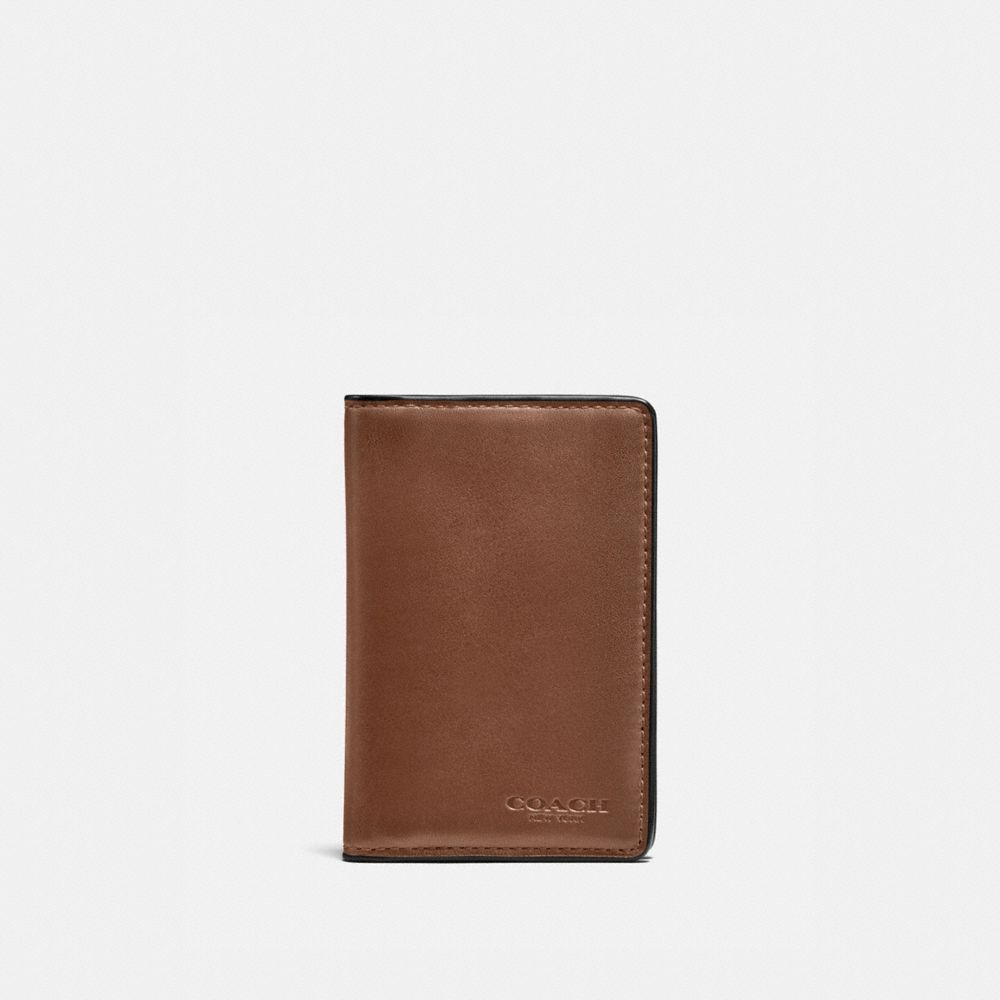 CARD WALLET - DARK SADDLE - COACH 22840