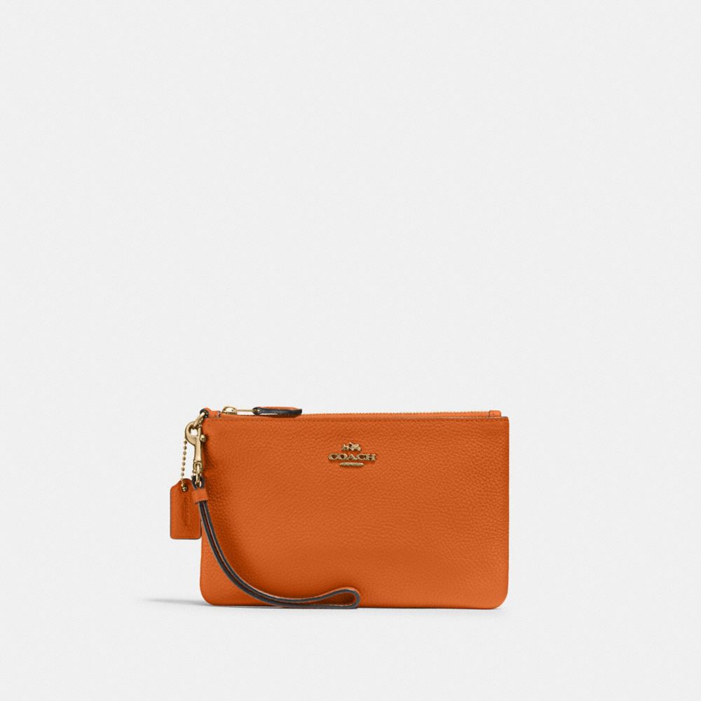 22952-1 - Small Wristlet Brass/Canyon