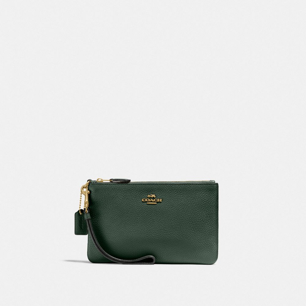 Small Wristlet - 22952 - Brass/Amazon Green