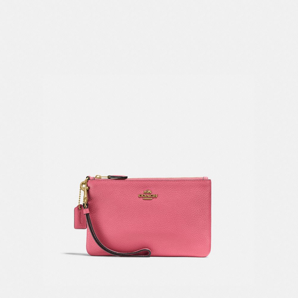 Small Wristlet - 22952 - Brass/Red