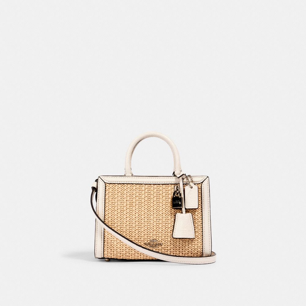 COACH MICRO ZOE CROSSBODY - SV/CHALK - 2298