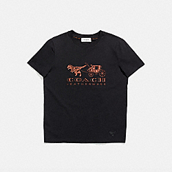 COACH 23011 Rexy And Carriage T-shirt BLACK