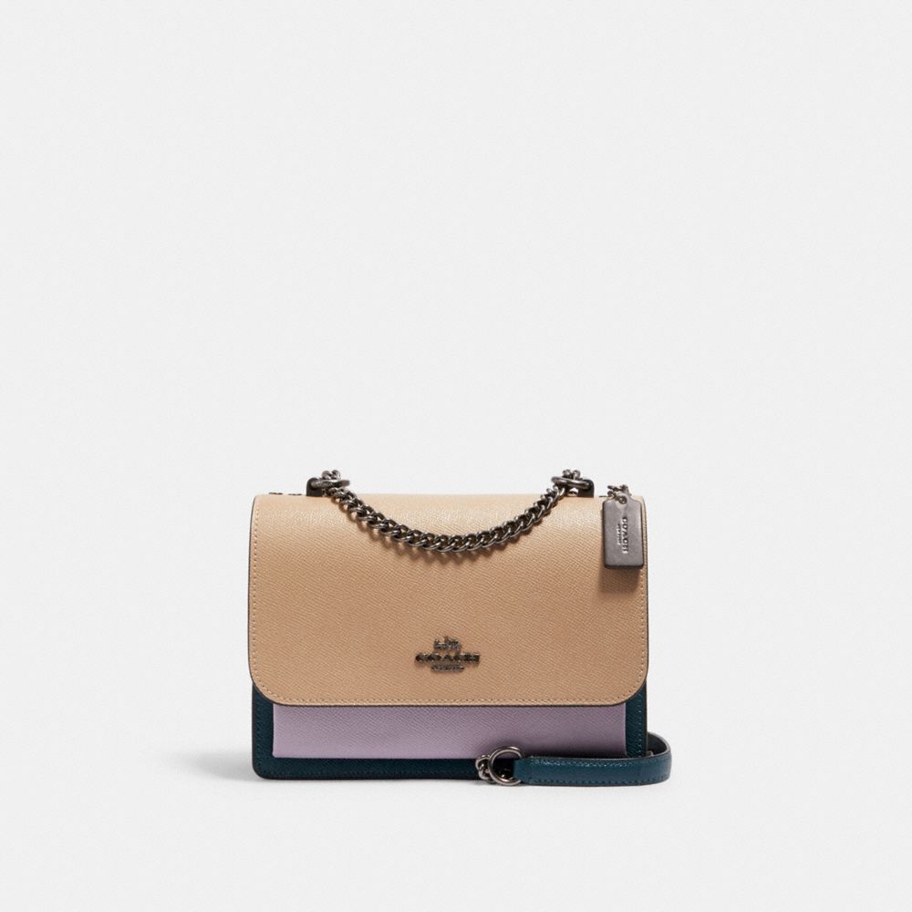 KLARE CROSSBODY IN COLORBLOCK - 2308 - QB/PEACOCK MULTI