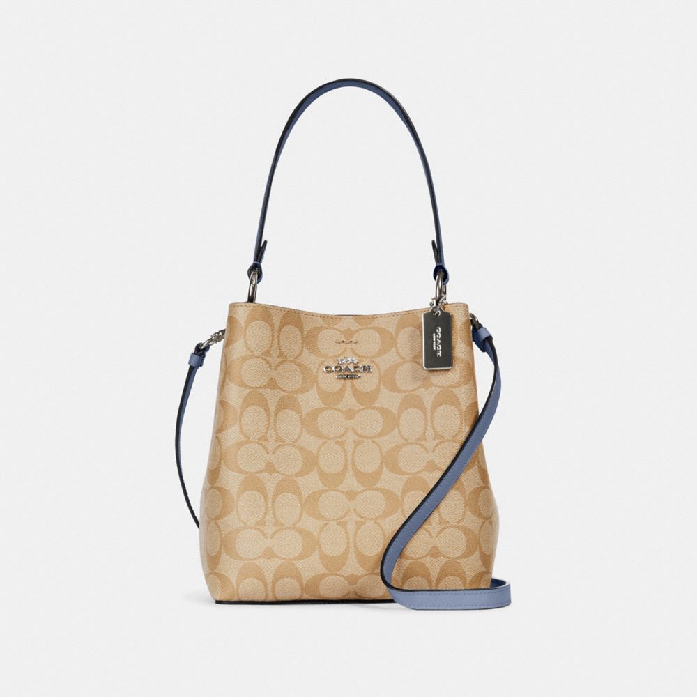 coach bags coach small town bucket bag