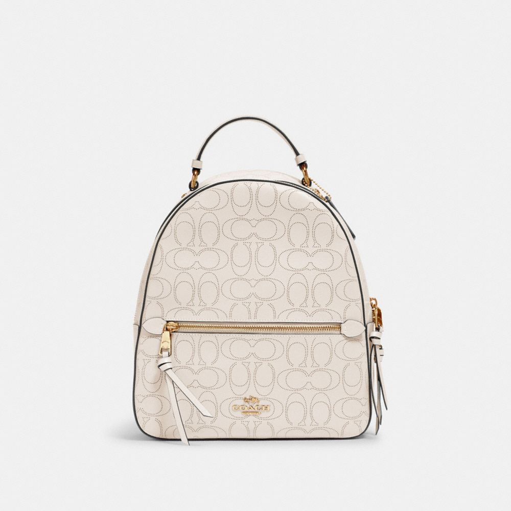 COACH 2322 - JORDYN BACKPACK IN SIGNATURE LEATHER IM/CHALK