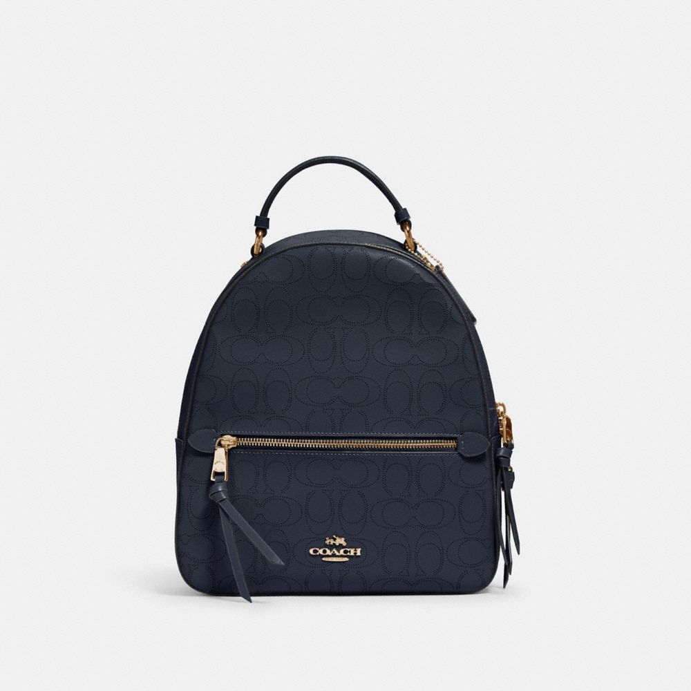 JORDYN BACKPACK IN SIGNATURE LEATHER - IM/MIDNIGHT - COACH 2322