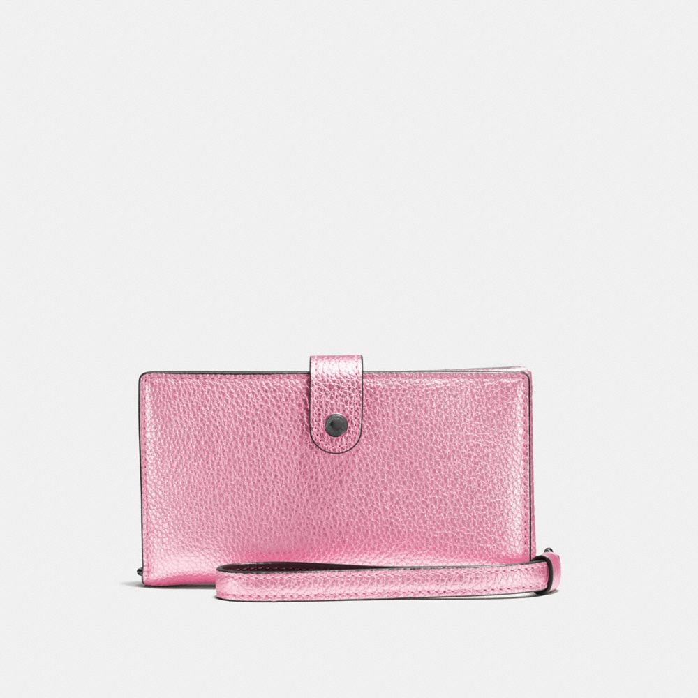 Coach 官方網站official Page Phone Wristlet