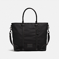 COACH 23810 Metropolitan Tote BLACK ANTIQUE NICKEL/BLACK