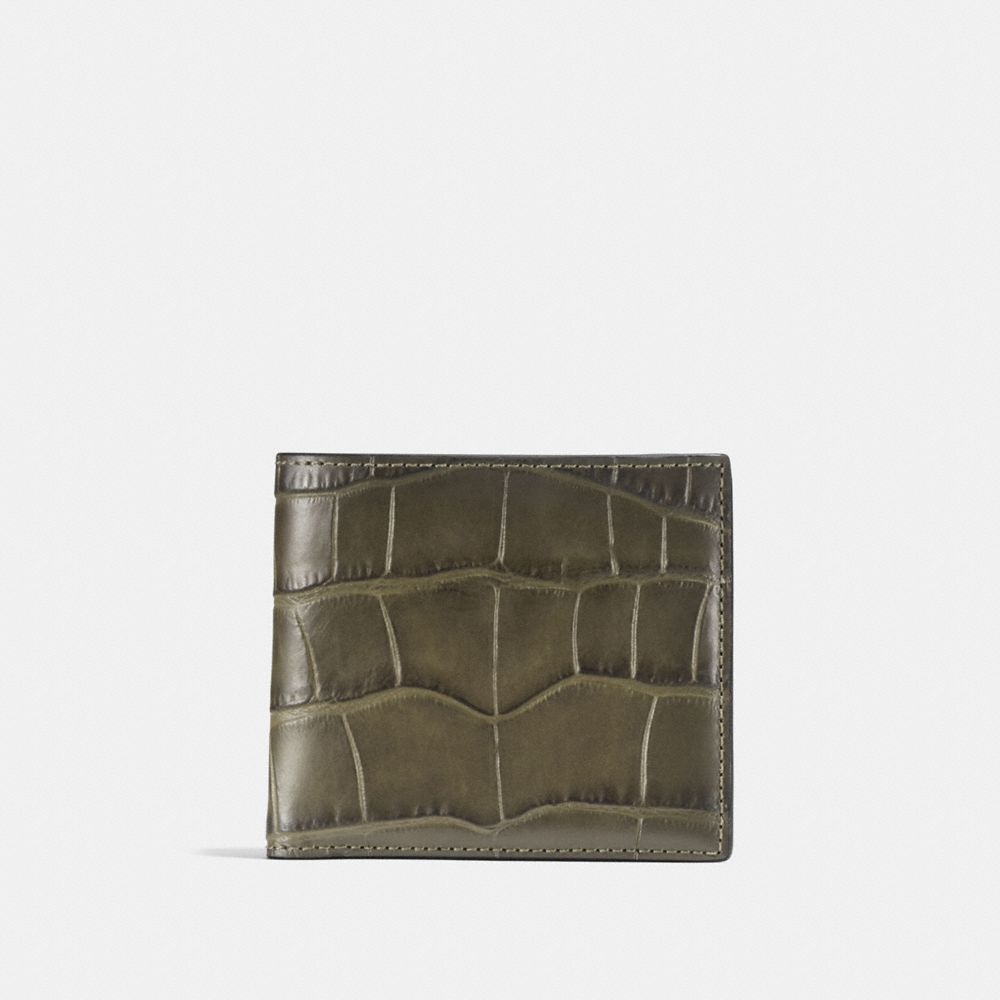 COACH 23835 - DOUBLE BILLFOLD WALLET MOSS