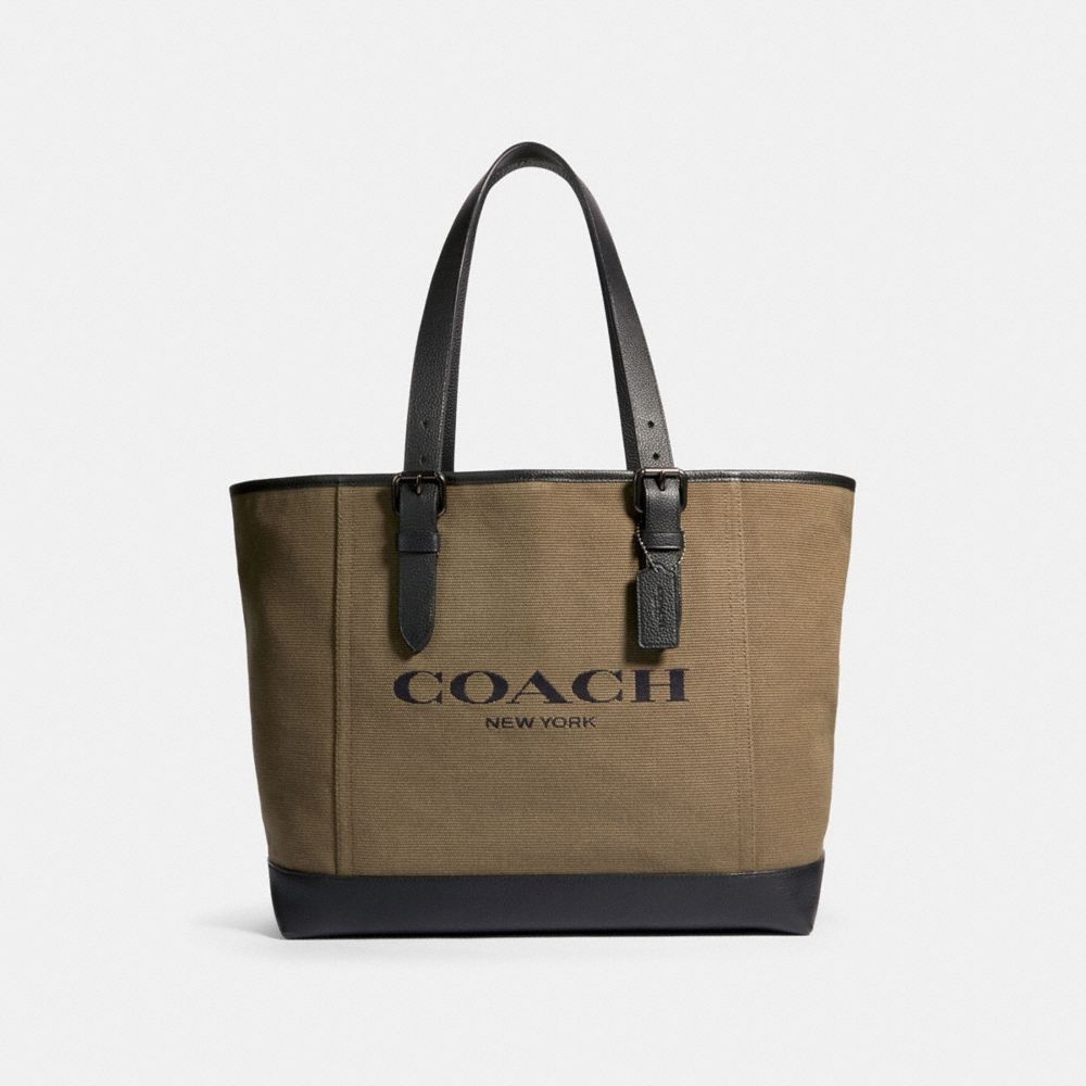 COACH 2388 HUDSON TOTE WITH COACH PRINT QB/MOSS