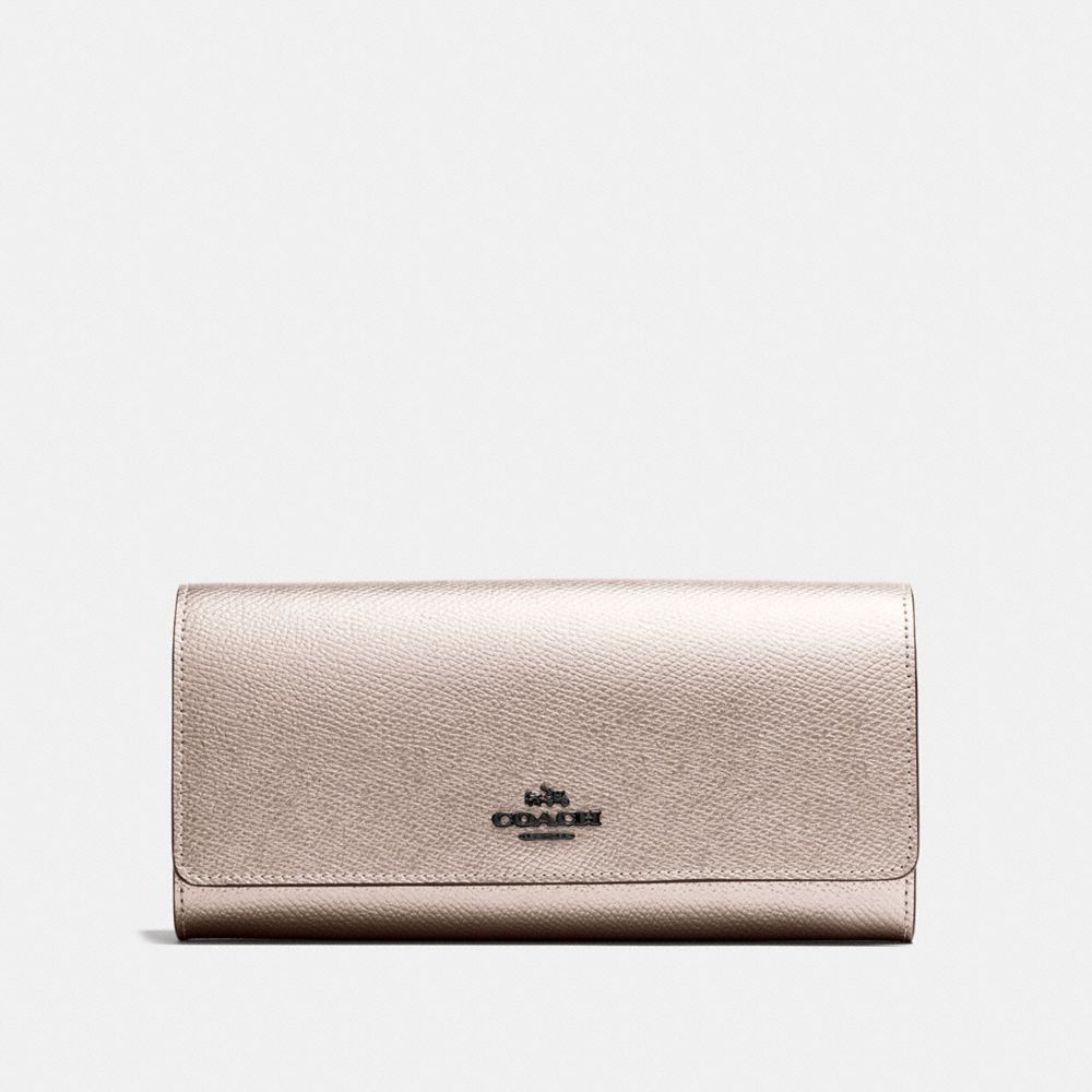 公式 Coach コーチ ハットン ウォレット カラーブロック 財布 革小物