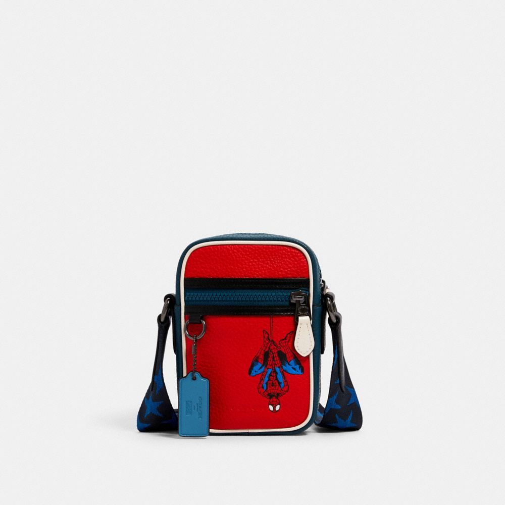 COACH 2431 COACH â”‚ MARVEL TERRAIN CROSSBODY WITH SPIDER-MAN SV/MIAMI-RED