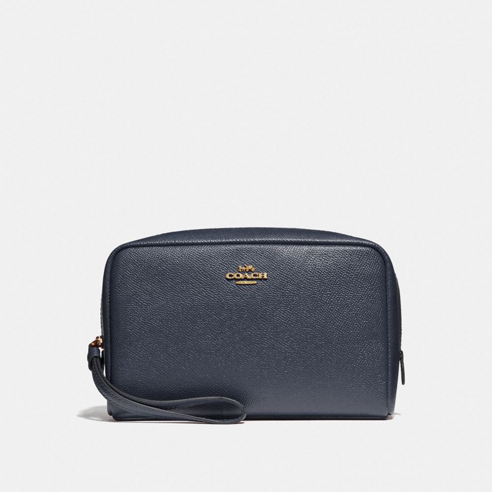 COACH BOXY COSMETIC CASE - IM/MIDNIGHT - 24797