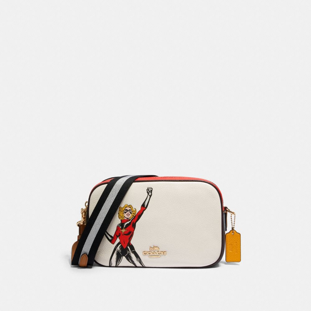 COACH â”‚ MARVEL JES CROSSBODY WITH CAROL DANVERS - IM/CHALK MULTI - COACH 2545