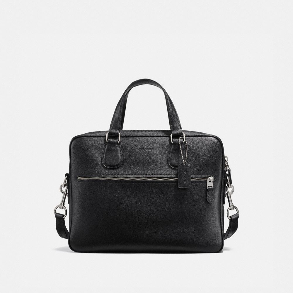 COACH 25514 - HUDSON 5 BAG BLACK/SILVER