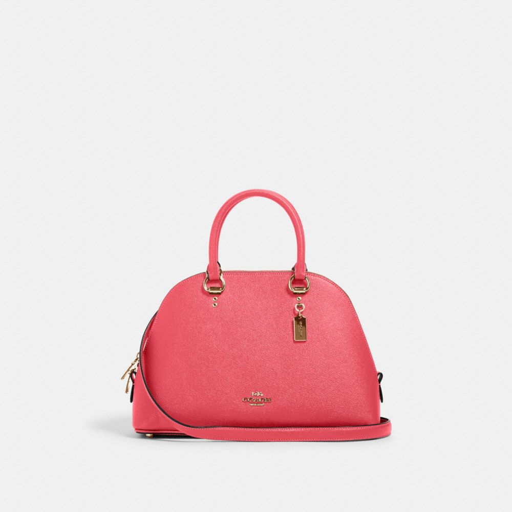 COACH KATY SATCHEL - IM/ELECTRIC PINK - 2553