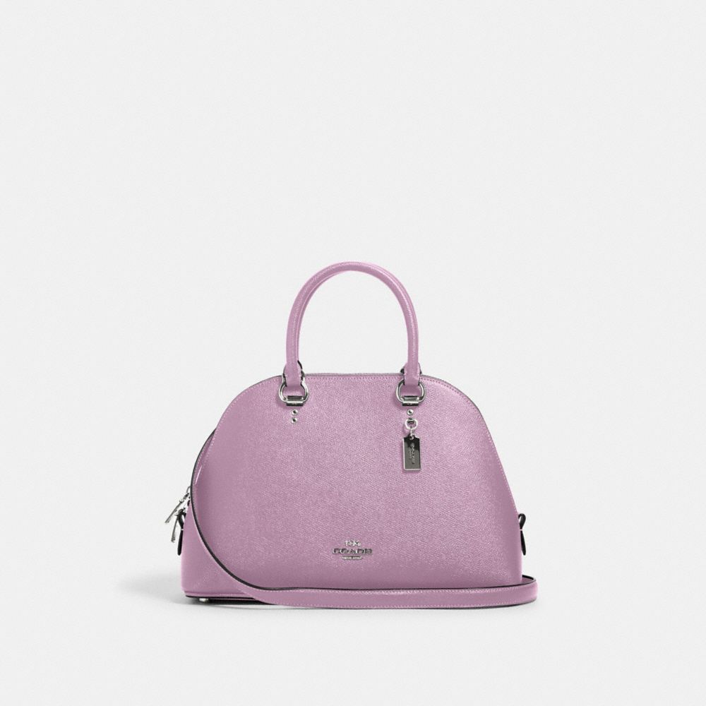 KATY SATCHEL - SV/VIOLET ORCHID - COACH 2553