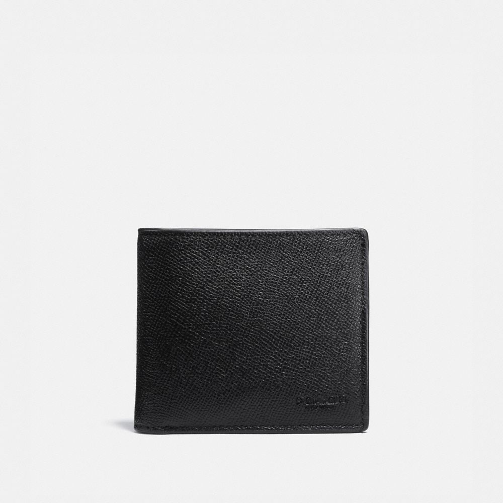 COACH COIN WALLET - BLACK - 25604