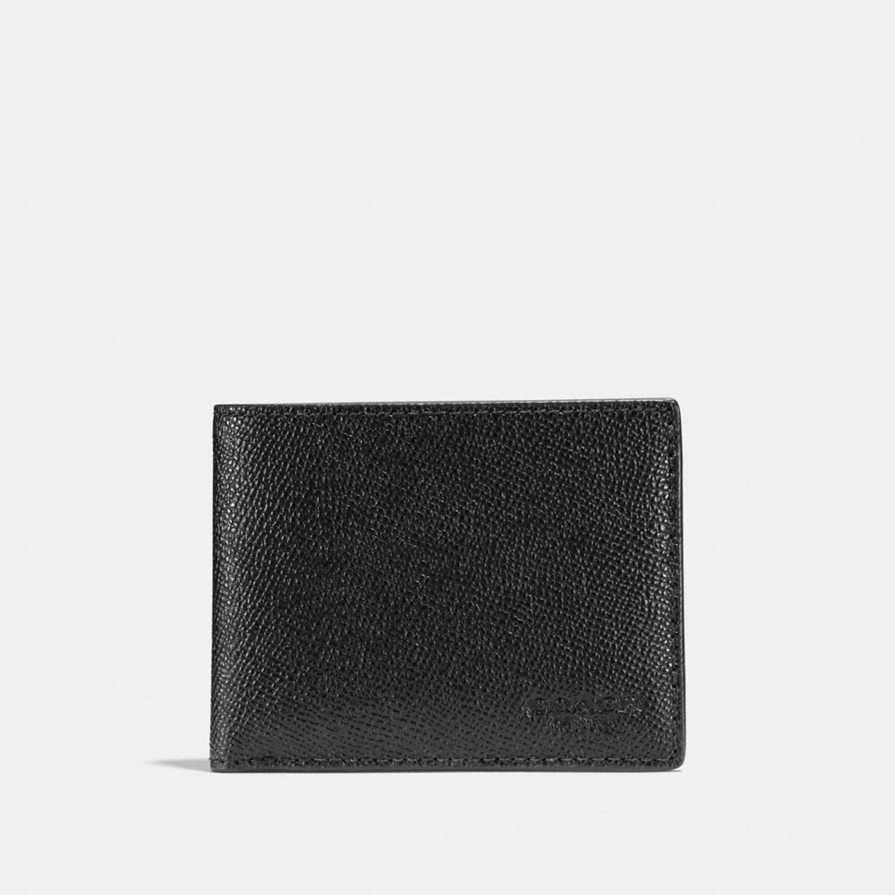 COACH 25606 - SLIM BILLFOLD WALLET BLACK