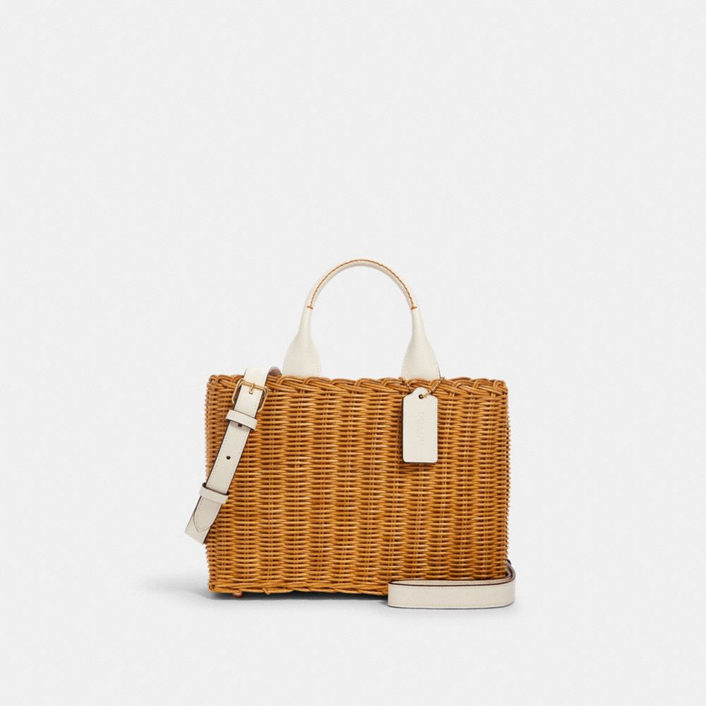 WICKER CARRYALL - IM/NATURAL - COACH 2560