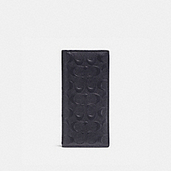 COACH 25612 - Breast Pocket Wallet In Signature Leather MIDNIGHT