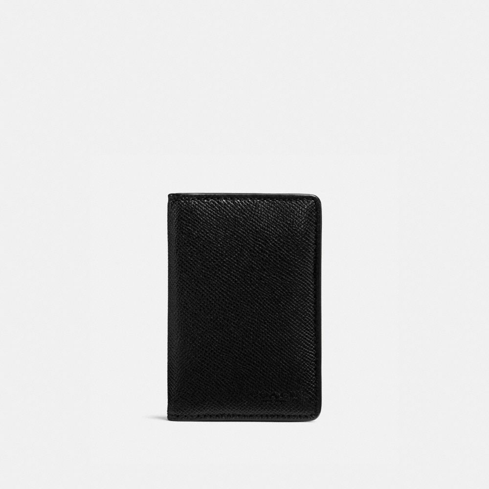 COACH CARD WALLET - BLACK - 25682