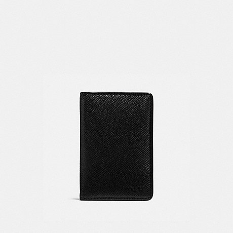 COACH CARD WALLET - BLACK - 25682