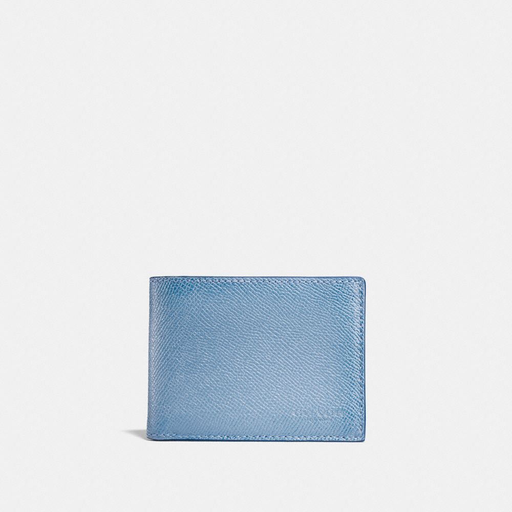 SLIM BILLFOLD WALLET - CHAMBRAY - COACH 25995