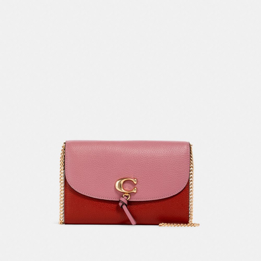 COACH 2625 Remi Chain Crossbody In Colorblock IM/ROSE MULTI