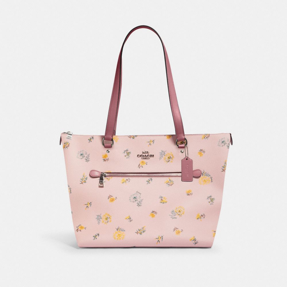 COACH®  Gallery Tote In Signature Canvas With Bee Print