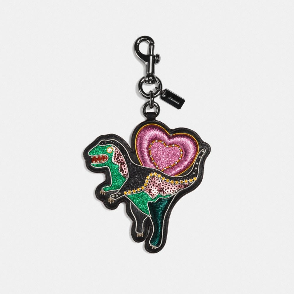 EMBELLISHED REXY BAG CHARM - 27257 - BK/MULTI